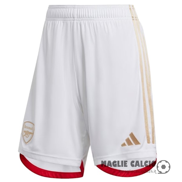 Prima Pantaloni Arsenal 2023 2024 Bianco Creare Maglie Da Calcio