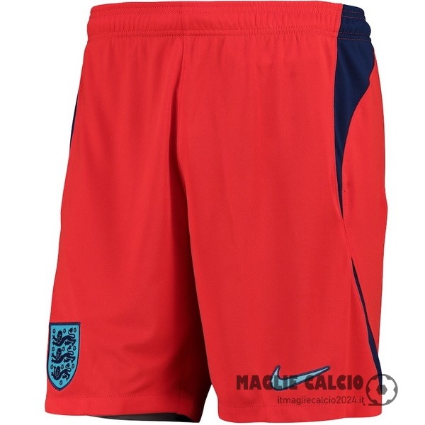 Seconda Pantaloni Inghilterra 2022 Rosso Creare Maglie Da Calcio