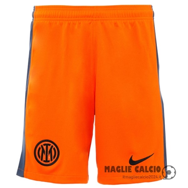 Terza Pantaloni Inter Milán 2023 2024 Arancione Creare Maglie Da Calcio