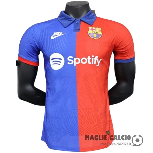 Thailandia Giocatori speciale Maglia Barcelona 2023 2024 Blu Rosso Creare Maglie Da Calcio
