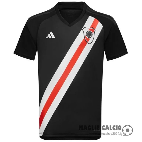 Thailandia speciale Maglia River Plate 2023 2024 Nero Creare Maglie Da Calcio
